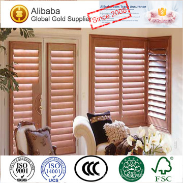 Most Popular High Quality with Best Price of Oem White Coated Aluminium Louvers Window Plantation Shutter